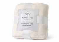 Large Puddle Paws Blanket